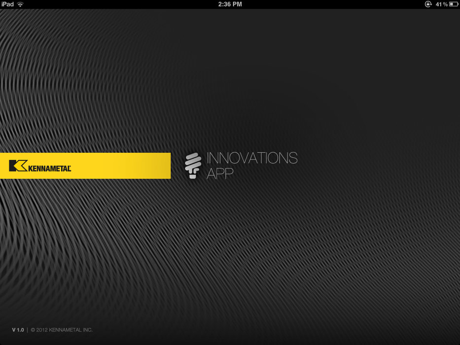 Představujeme novinku firmy Kennametal - aplikaci pro iPad ® - „Kennametal Innovations“